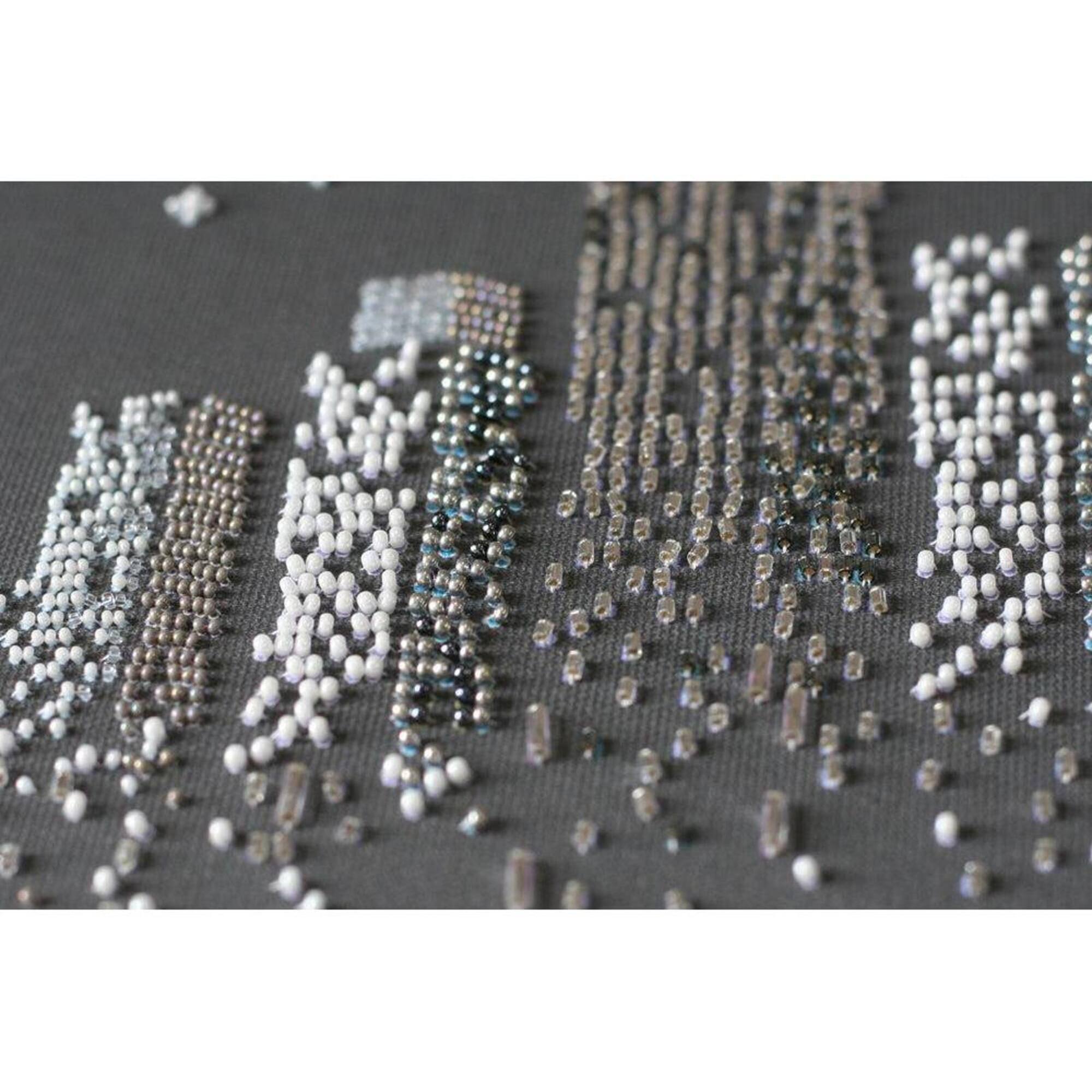 Abris Art Glitter of the Night Lights Deco Scenes Bead Embroidery Kit